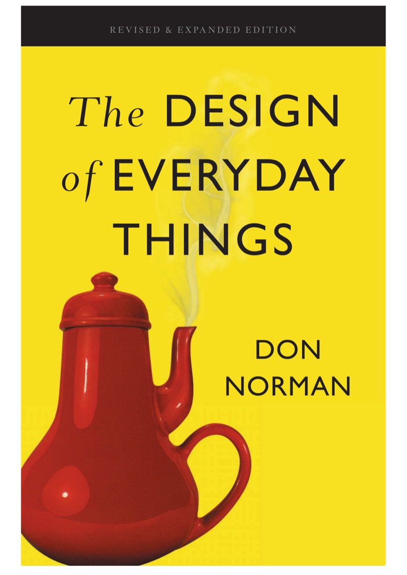 Cover of The Design of Everyday Things by Don Norman