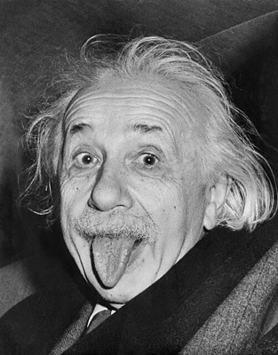 Portrait of Albert Einstein